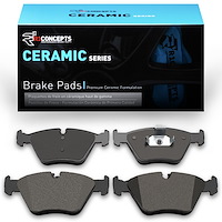 Ceramic Brake Pads, 2001-2010 BMW, Position: Front