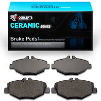 Ceramic Brake Pads, 2003-2009 Mercedes-Benz, Position: Front