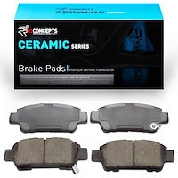 Ceramic Brake Pads, 2004-2010 Lexus/Toyota/Scion, Position: Rear