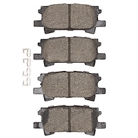 Ceramic Brake Pads, 2004-2009 Lexus/Toyota/Scion, Position: Rear