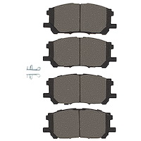 Ceramic Brake Pads, 2004-2009 Lexus/Toyota/Scion, Position: Front