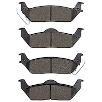 Ceramic Brake Pads, 2004-2011 Ford/Lincoln/Mercury/Mazda, Position: Rear