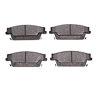 Ceramic Brake Pads, 2004-2011 GM, Position: Rear