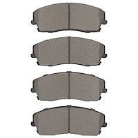 Ceramic Brake Pads, Fits Select Mopar, Position: Front