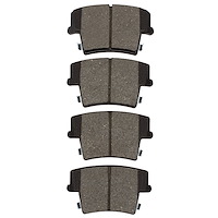Ceramic Brake Pads, Fits Select Mopar, Position: Rear