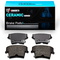 Ceramic Brake Pads, 2006-2014 Mopar, Position: Rear