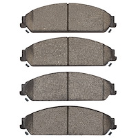 Ceramic Brake Pads, Fits Select Mopar, Position: Front