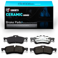Ceramic Brake Pads, 2002-2008 Mini, Position: Rear