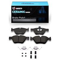 Ceramic Brake Pads & Hardware Kit, 2006-2016 BMW, Position: Front