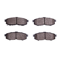 Ceramic Brake Pads, 2004-2006 Ford/Lincoln/Mercury/Mazda, Position: Rear