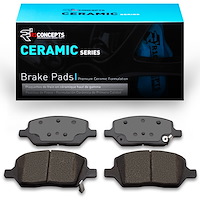 Ceramic Brake Pads, 2005-2015 GM, Position: Rear