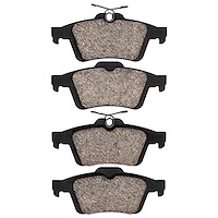 Ceramic Brake Pads, Fits Select Fits Multiple Makes/Models, Position: Rear