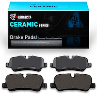 Ceramic Brake Pads, 2005-2016 Land Rover, Position: Rear