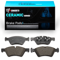 Ceramic Brake Pads, 2005-2012 Mercedes-Benz, Position: Front