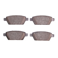 Ceramic Brake Pads, 2006-2013 Ford/Lincoln/Mercury/Mazda, Position: Rear