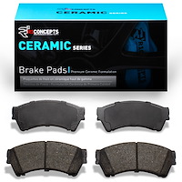 Ceramic Brake Pads, 2006-2013 Ford/Lincoln/Mercury/Mazda, Position: Front