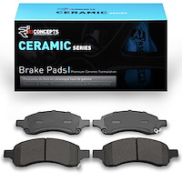 Ceramic Brake Pads, 2006-2012 GM, Position: Front