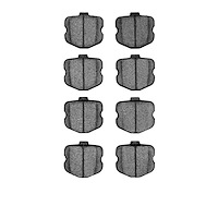 Ceramic Brake Pads, 2006-2013 GM, Position: Rear