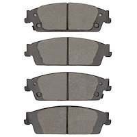 Ceramic Brake Pads, 2014-2020 GM, Position: Rear