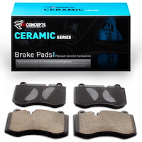 Ceramic Brake Pads, 2007-2014 Mercedes-Benz, Position: Front