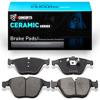 Ceramic Brake Pads, 2007-2015 BMW, Position: Front
