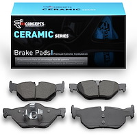 Ceramic Brake Pads, 2006-2015 BMW, Position: Rear