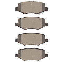 Ceramic Brake Pads, 2007-2018 Mopar, Position: Rear