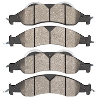 Ceramic Brake Pads, 2007-2009 Ford/Lincoln/Mercury/Mazda, Position: Front
