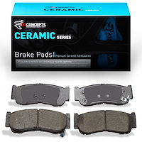 Ceramic Brake Pads, 2007-2009 Kia/Hyundai/Genesis, Position: Rear