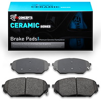 Ceramic Brake Pads, 2007-2012 Kia/Hyundai/Genesis, Position: Front