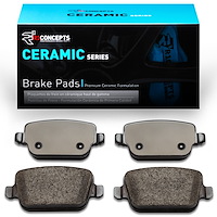 Ceramic Brake Pads, 2007-2012 Fits Multiple Makes/Models, Position: Rear
