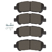 Ceramic Brake Pads, 2008-2013 Lexus/Toyota/Scion, Position: Rear
