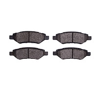 Ceramic Brake Pads, 2008-2016 GM, Position: Rear
