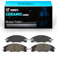 Ceramic Brake Pads, 2008-2011 Ford/Lincoln/Mercury/Mazda, Position: Front