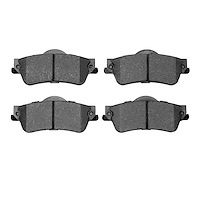 Ceramic Brake Pads, 2008-2017 GM, Position: Rear