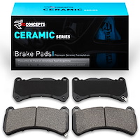 Ceramic Brake Pads, 2008-2021 Fits Multiple Makes/Models, Position: Front