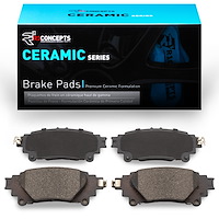 Ceramic Brake Pads, 2013-2020 Lexus/Toyota/Scion, Position: Rear
