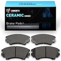 Ceramic Brake Pads, 2010-2017 GM, Position: Front