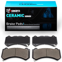 Ceramic Brake Pads, Fits Select Fits Multiple Makes/Models, Position: Front