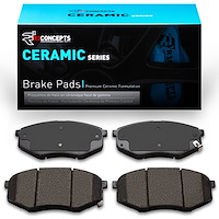 Ceramic Brake Pads, 2010-2011 Kia/Hyundai/Genesis, Position: Front
