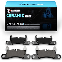 Ceramic Brake Pads, 2011-2018 Audi/Porsche/Volkswagen, Position: Rear
