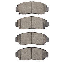 Ceramic Brake Pads, 1999-2014 Acura/Honda, Position: Front