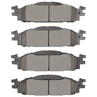 Ceramic Brake Pads, 2009-2019 Ford/Lincoln/Mercury/Mazda, Position: Front