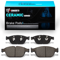 Ceramic Brake Pads, 2011-2018 Audi/Porsche/Volkswagen, Position: Front