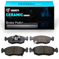 Ceramic Brake Pads, 2012-2019 Mopar, Position: Front