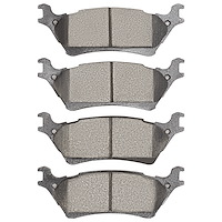 Ceramic Brake Pads, 2012-2020 Ford/Lincoln/Mercury/Mazda, Position: Rear