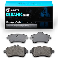 Ceramic Brake Pads, 2012-2019 Mercedes-Benz, Position: Rear