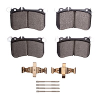 Ceramic Brake Pads & Hardware Kit, 2010-2020 Mercedes-Benz, Position: Front