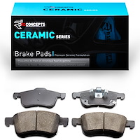 Ceramic Brake Pads, 2014-2019 Mopar, Position: Front