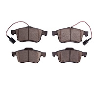 Ceramic Brake Pads, 2015-2021 Mopar, Position: Front